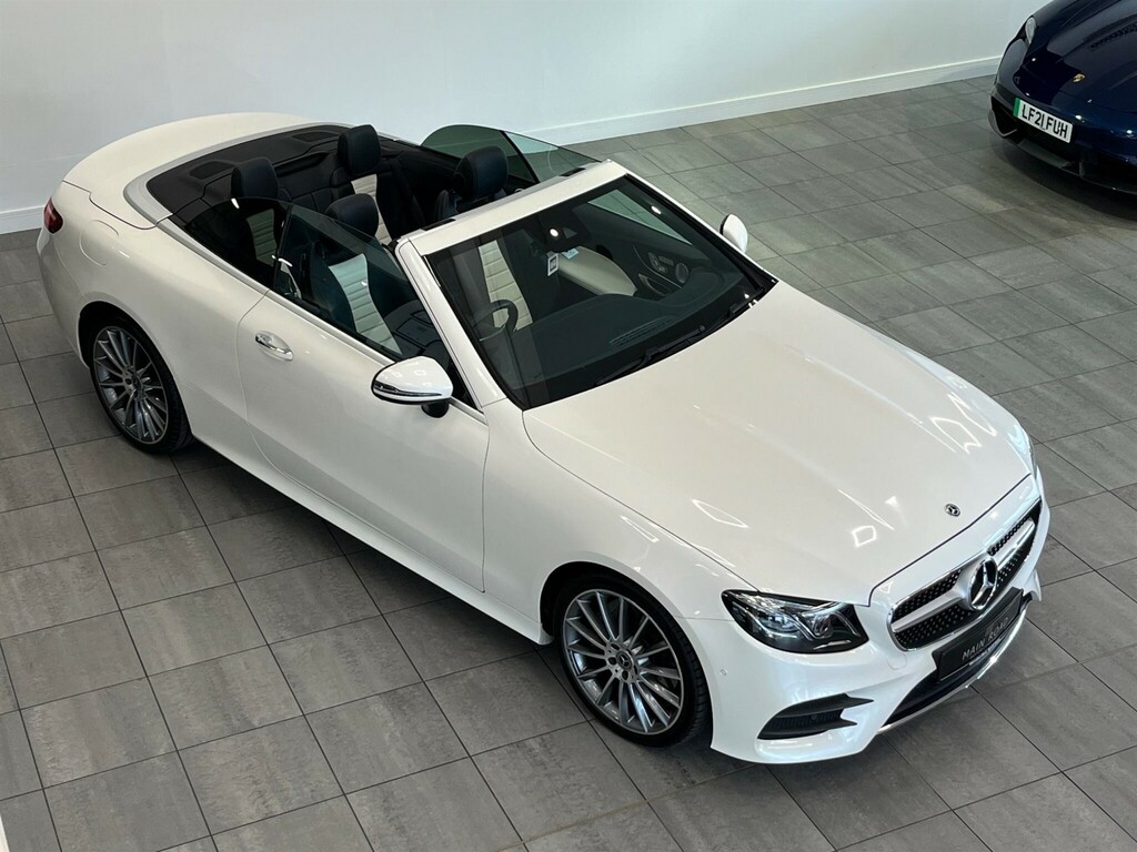 Mercedes-Benz E Class 3.0 V6 Amg Line Premium Plus Cabriolet G-tronic White #4