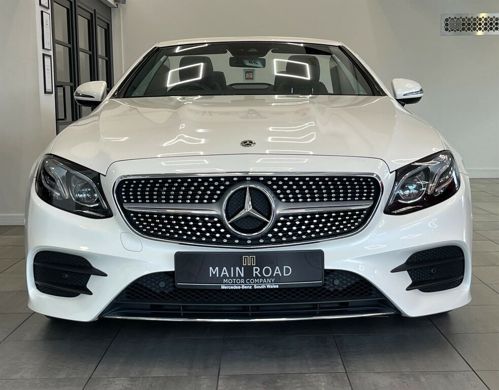 Mercedes-Benz E Class 3.0 V6 Amg Line Premium Plus Cabriolet G-tronic White #2