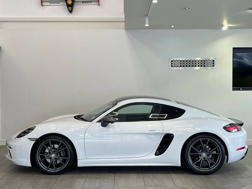 Porsche 718 Cayman 2.0T T Pdk Euro 6 Ss White #4