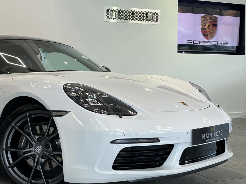Porsche 718 Cayman 2.0T T Pdk Euro 6 Ss White #5