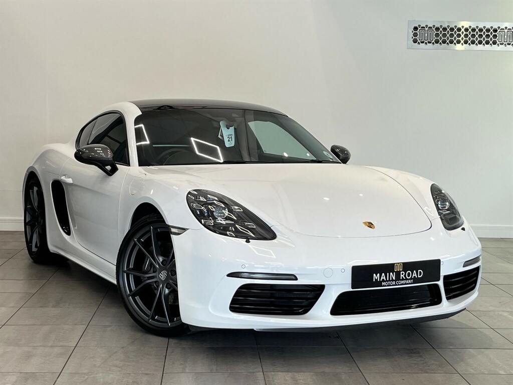 Porsche 718 Cayman 2.0T T Pdk Euro 6 Ss White