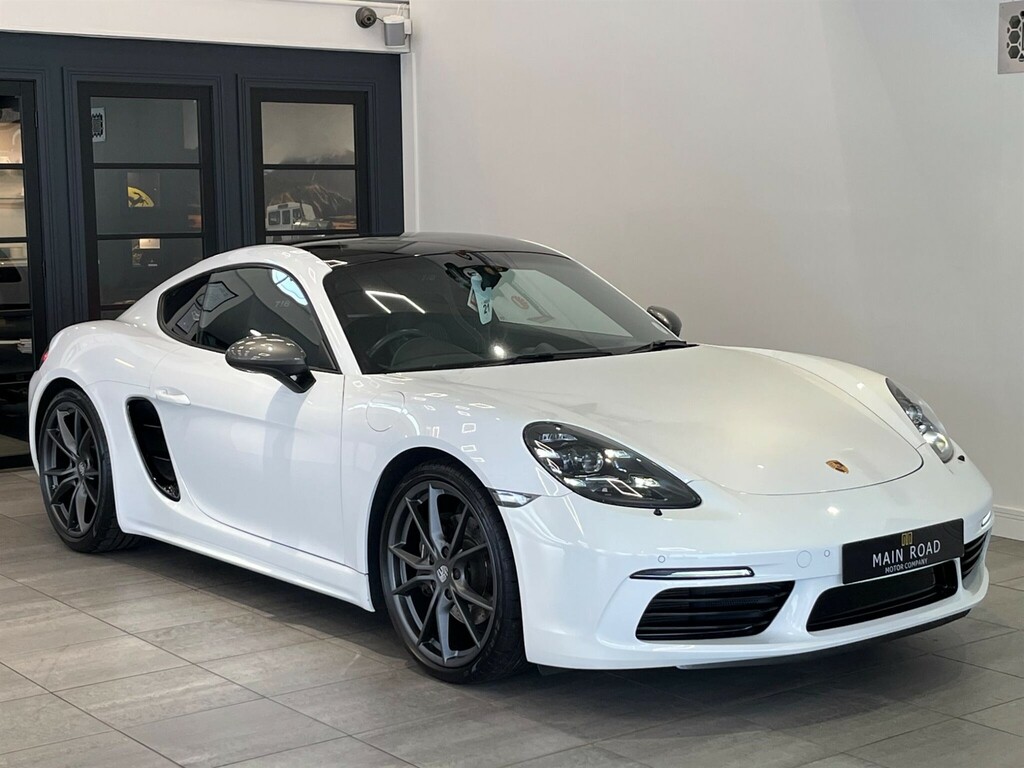Porsche 718 Cayman 2.0T T Pdk Euro 6 Ss White #3