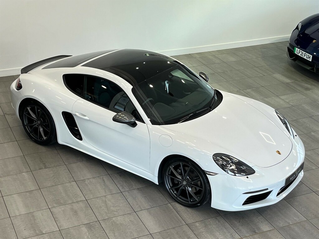 Porsche 718 Cayman 2.0T T Pdk Euro 6 Ss White #2