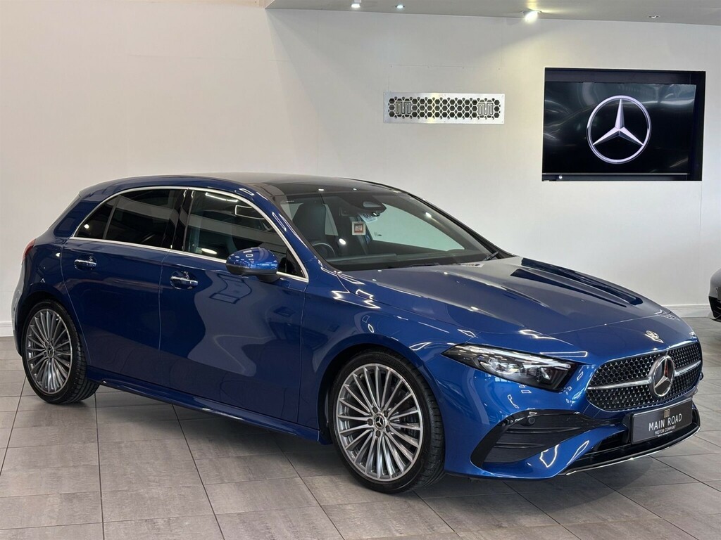 Mercedes-Benz A Class 1.3 H Mhev Amg Line Premium Plus 7G-dct Euro 6 CK24YJD Blue #4