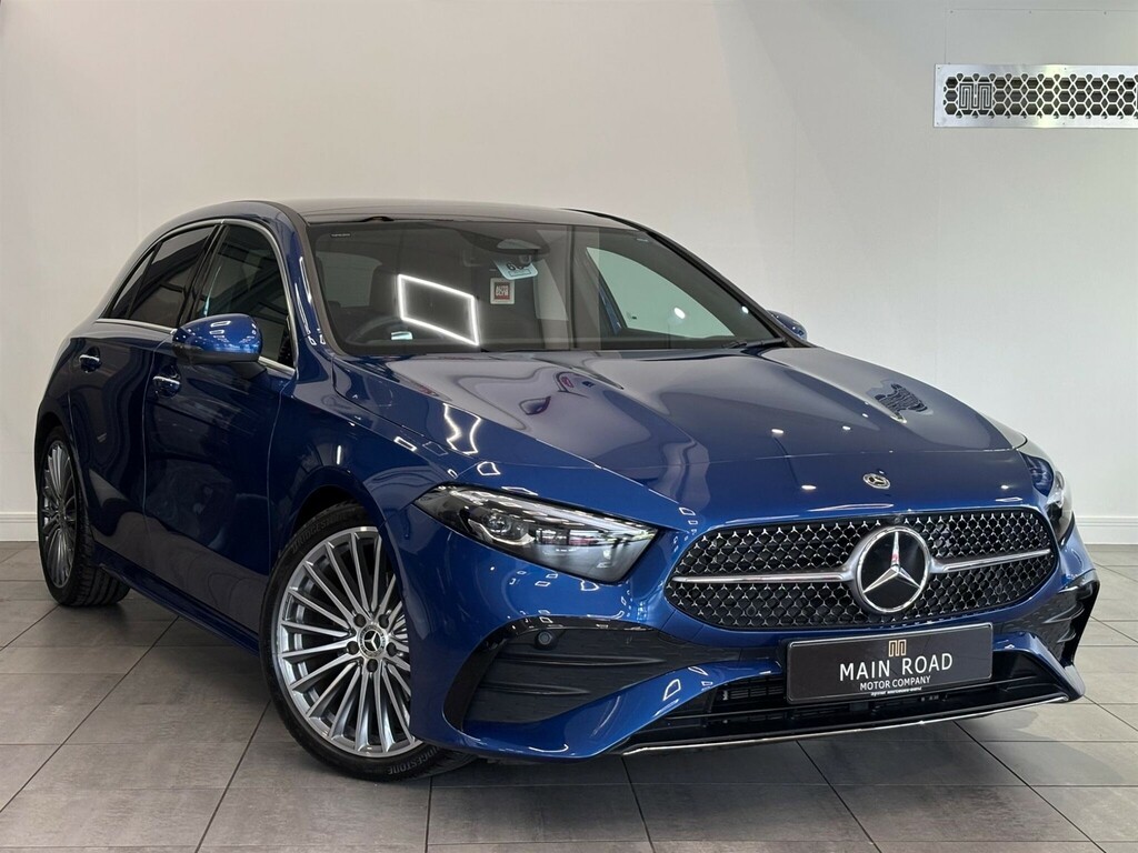 Mercedes-Benz A Class 1.3 H Mhev Amg Line Premium Plus 7G-dct Euro 6 Blue