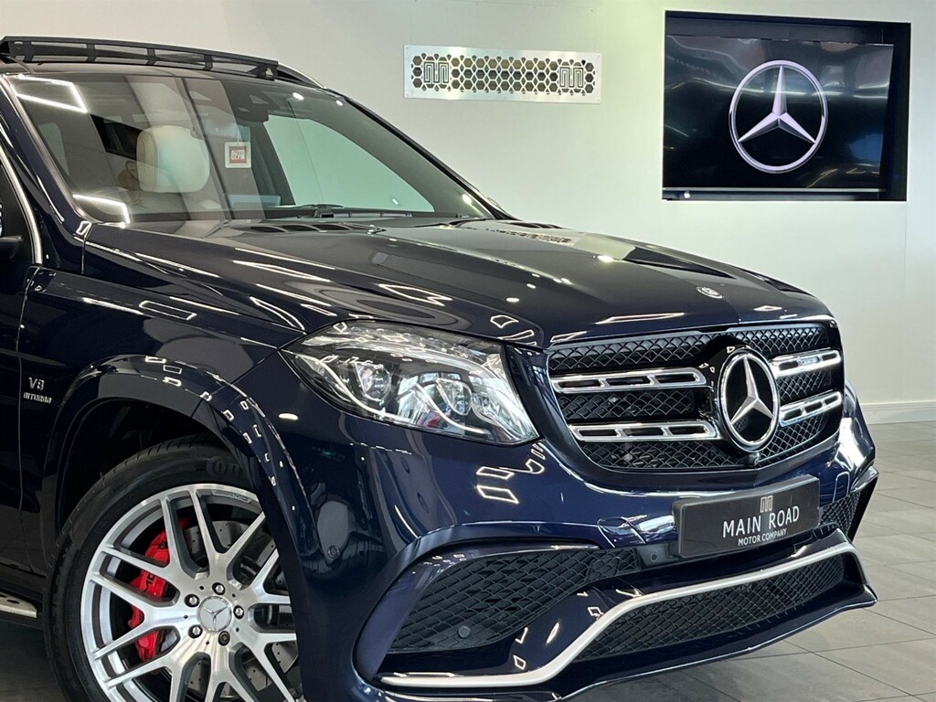 Mercedes-Benz GLS Class 5.5 V8 Amg Spds7gt 4Matic Euro 6 Ss Blue #4