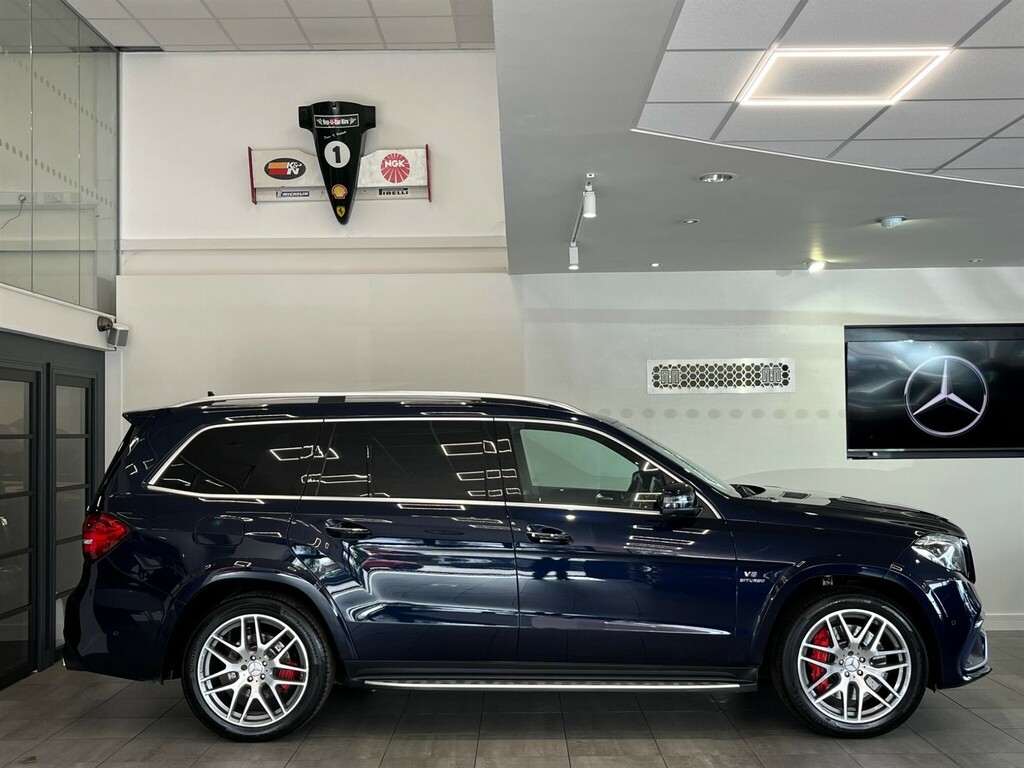 Mercedes-Benz GLS Class 5.5 V8 Amg Spds7gt 4Matic Euro 6 Ss Blue #6