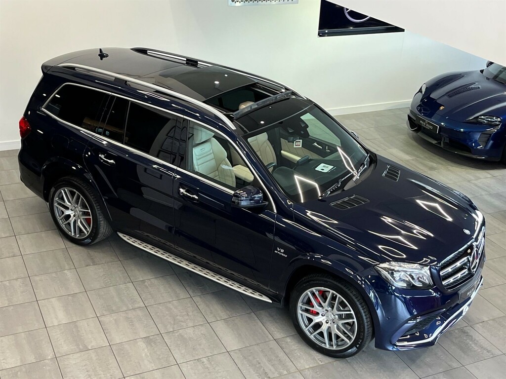 Mercedes-Benz GLS Class 5.5 V8 Amg Spds7gt 4Matic Euro 6 Ss Blue #2