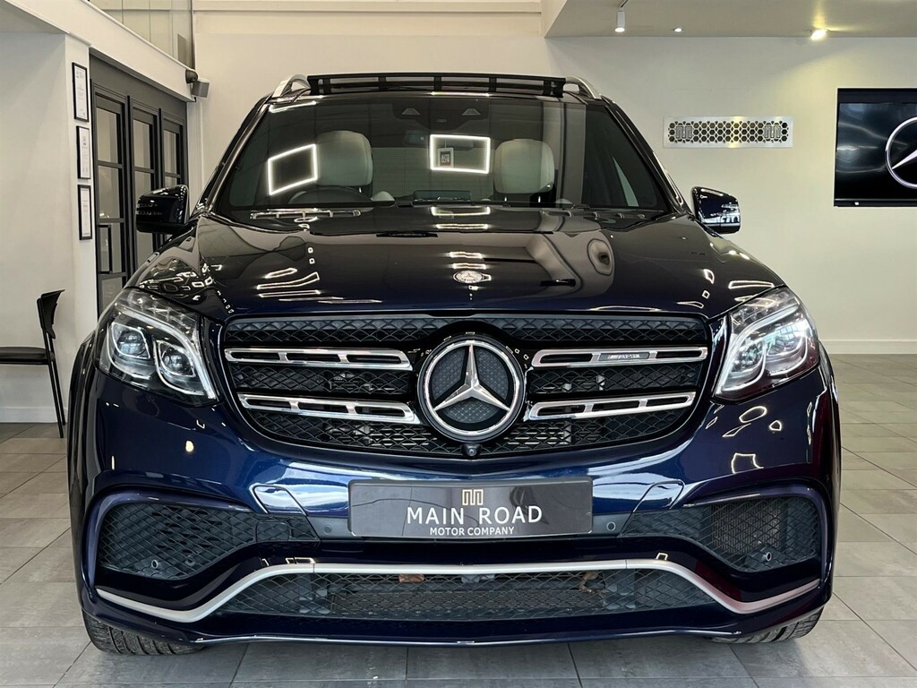 Mercedes-Benz GLS Class 5.5 V8 Amg Spds7gt 4Matic Euro 6 Ss Blue #5