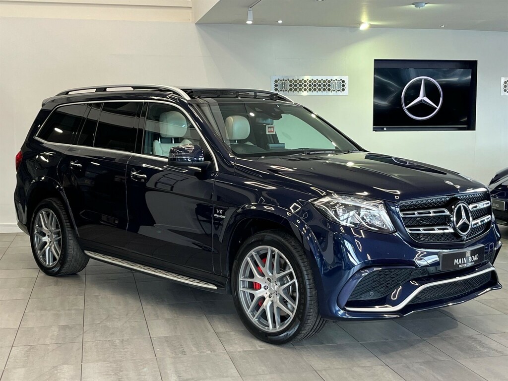 Mercedes-Benz GLS Class 5.5 V8 Amg Spds7gt 4Matic Euro 6 Ss Blue #3