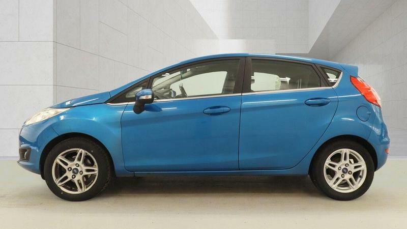 Ford Fiesta 1.0 Zetec Euro 5 Ss KR13XFK Blue #3