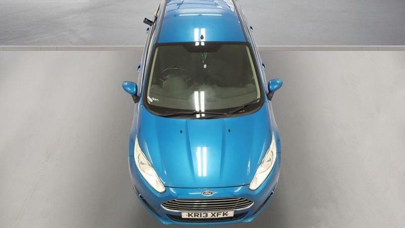 Ford Fiesta 1.0 Zetec Euro 5 Ss KR13XFK Blue #4