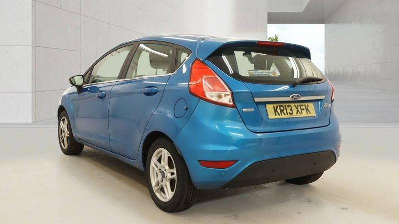 Ford Fiesta 1.0 Zetec Euro 5 Ss KR13XFK Blue #2