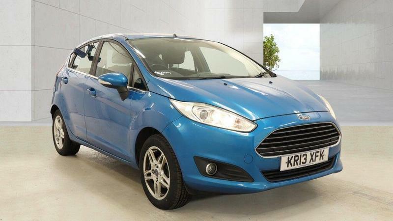 Ford Fiesta 1.0 Zetec Euro 5 Ss Blue