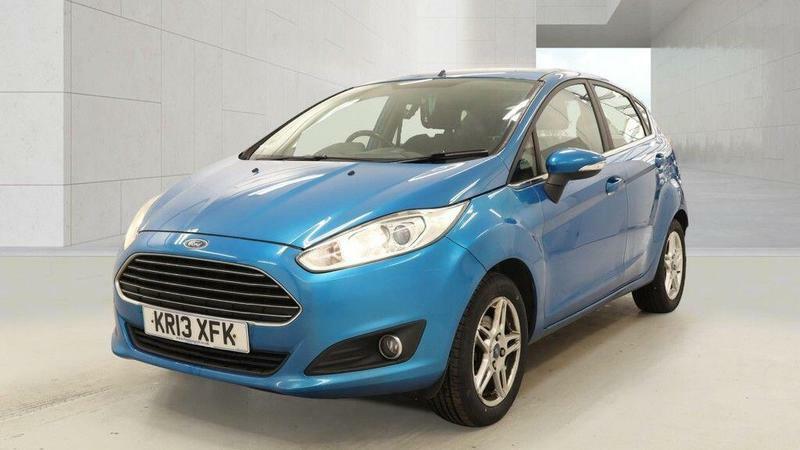 Ford Fiesta 1.0 Zetec Euro 5 Ss KR13XFK Blue #6