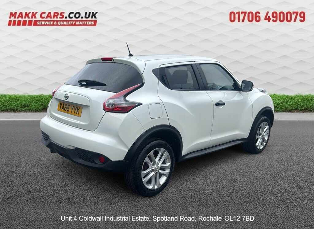 Nissan Juke Suv 1.6 N-connecta 201665 VA65YYK White #3