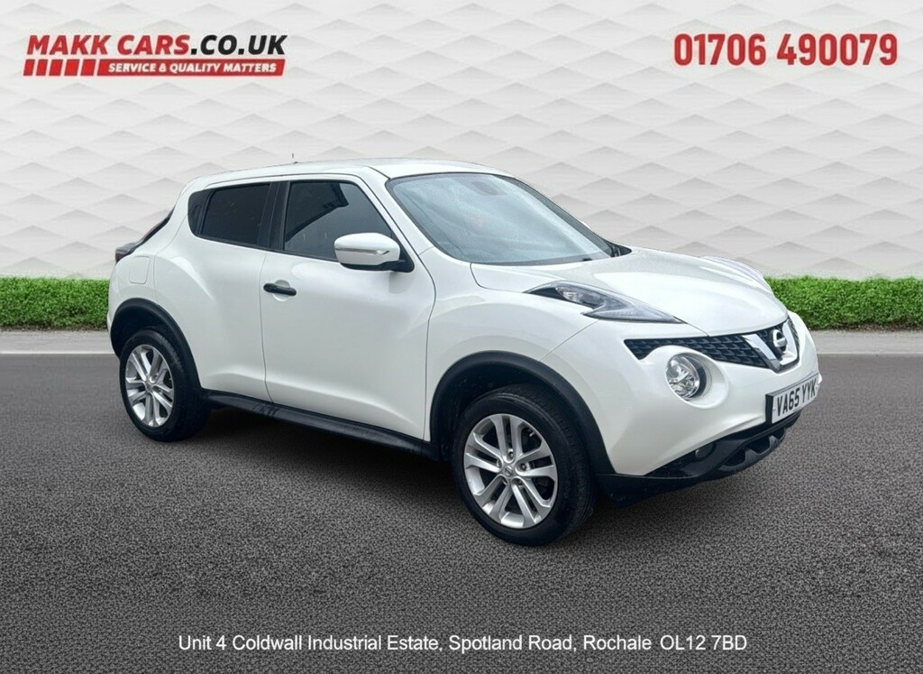 Nissan Juke Suv 1.6 N-connecta 201665 White