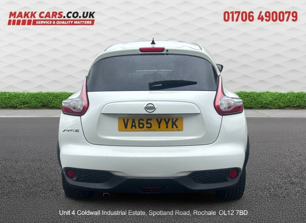 Nissan Juke Suv 1.6 N-connecta 201665 VA65YYK White #4