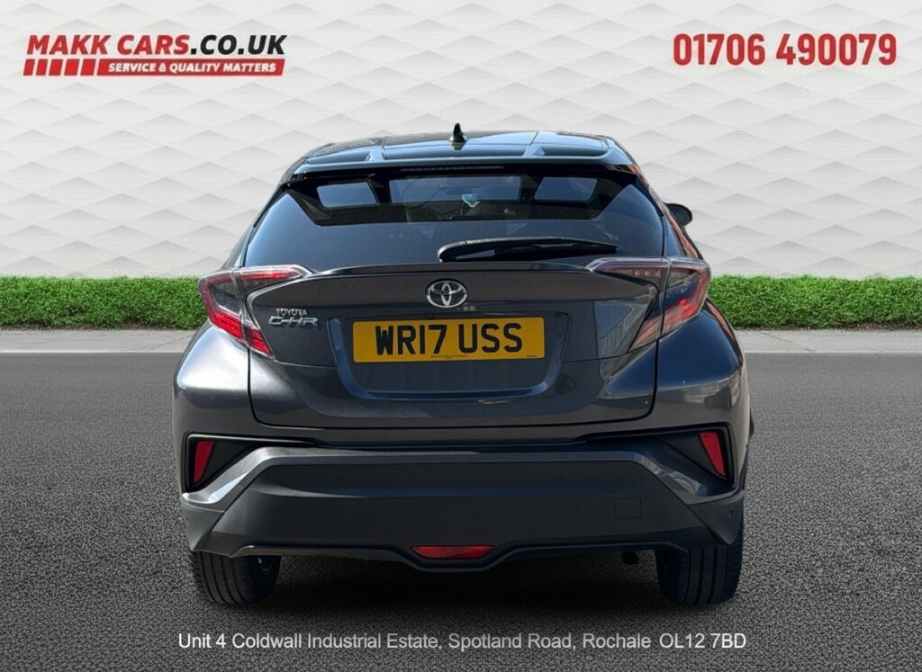 Toyota C-Hr Suv 1.2 Vvt-i Dynamic 201717 WR17USS Grey #5
