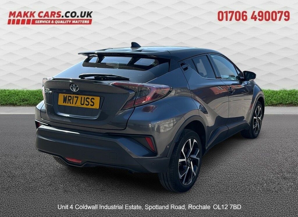 Toyota C-Hr Suv 1.2 Vvt-i Dynamic 201717 WR17USS Grey #4