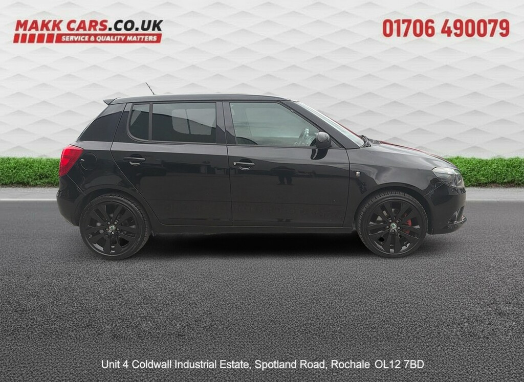 Skoda Fabia Hatchback 1.4 Tsi Vrs S2000 201161 AV61KGX Black #5