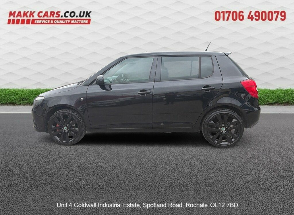 Skoda Fabia Hatchback 1.4 Tsi Vrs S2000 201161 AV61KGX Black #6