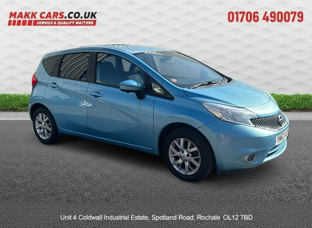Nissan Note Hatchback 1.2 12V Acenta Premium 201463 Blue