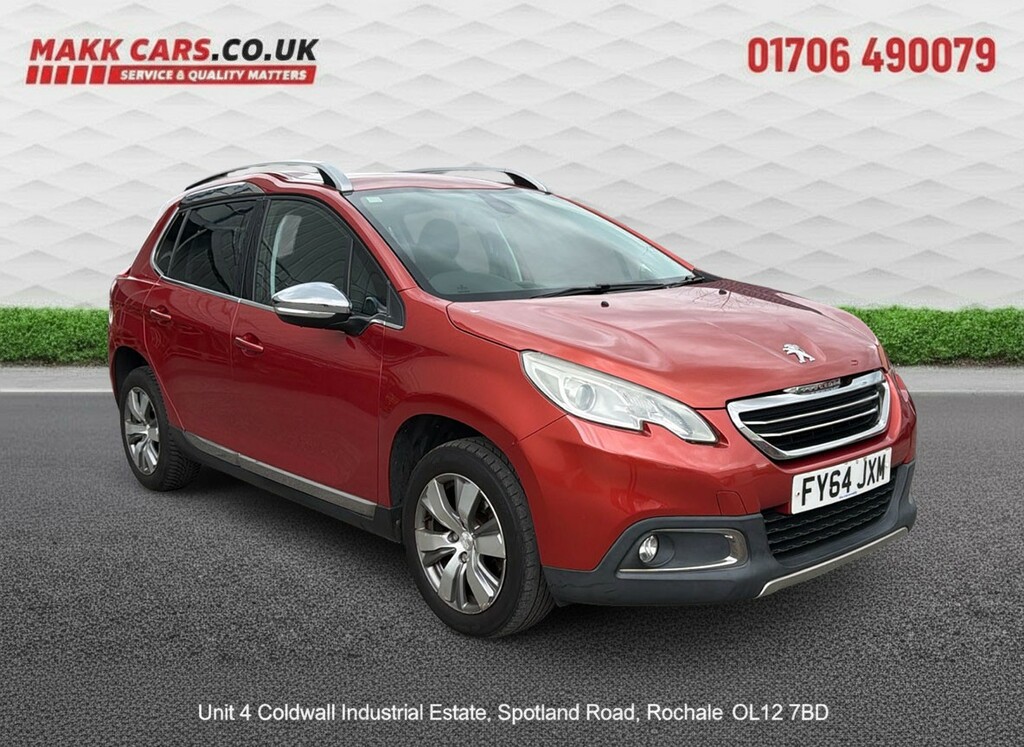 Peugeot 2008 Suv 1.2 Vti Puretech Allure 201464 Red