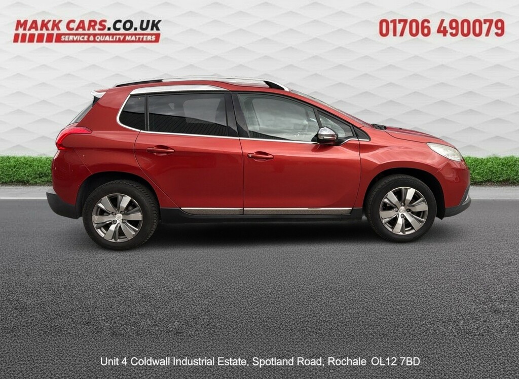 Peugeot 2008 Suv 1.2 Vti Puretech Allure 201464 FY64JXM Red #5