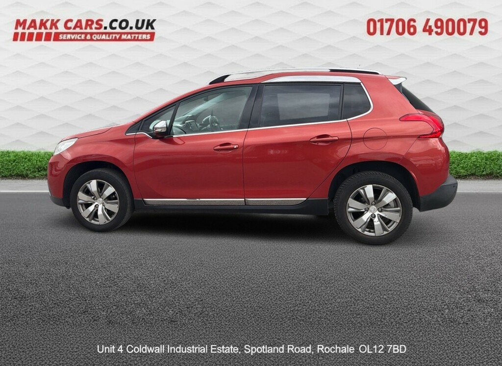 Peugeot 2008 Suv 1.2 Vti Puretech Allure 201464 FY64JXM Red #6