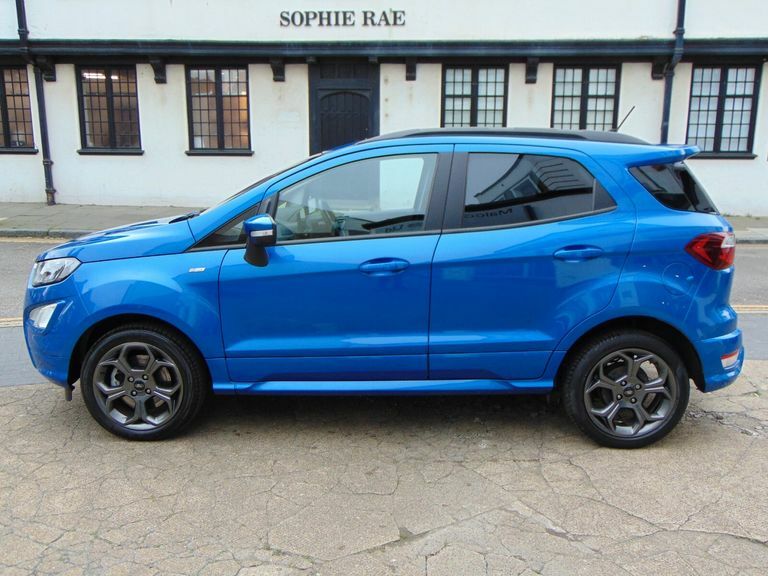 Ford Ecosport 1.0 Ecoboost 140 St-line FJ22ONO Blue #5