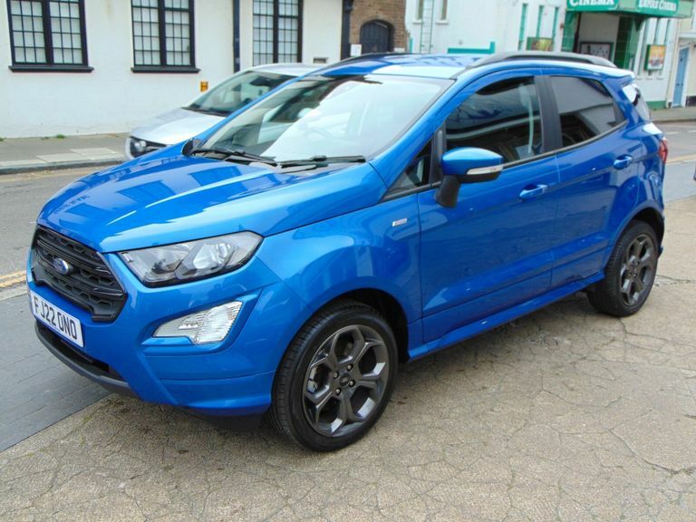 Ford Ecosport 1.0 Ecoboost 140 St-line FJ22ONO Blue #4
