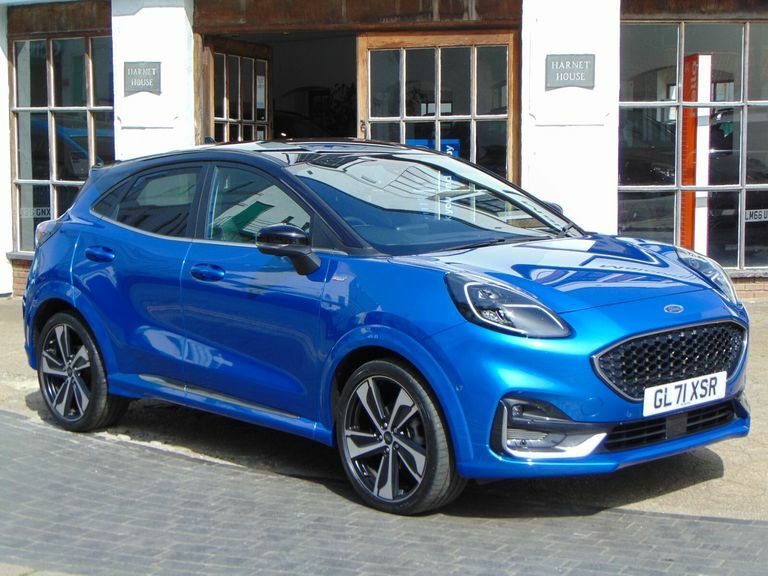 Ford Puma 1.0 Ecoboost Hybr Mhev 155 St-line Vignale Dct Blue