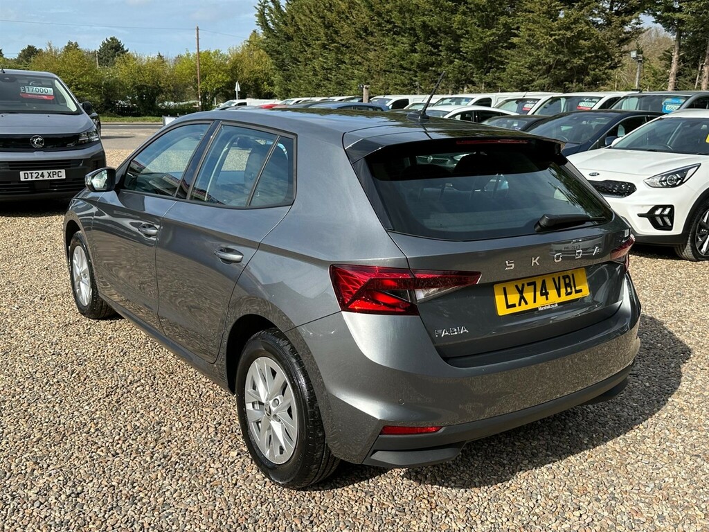 Skoda Fabia 1.0 Tsi Se Comfort Euro 6 Ss LX74VBL Grey #3