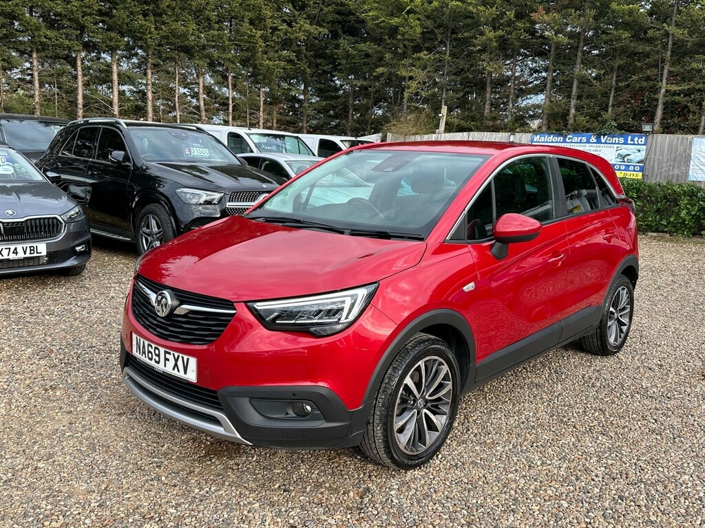 Vauxhall Crossland X 1.2 Turbo Elite Nav Euro 6 Ss Red
