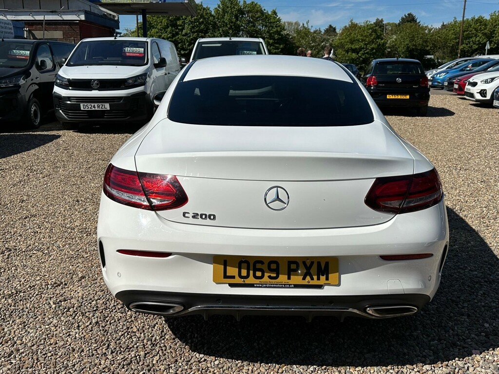 Mercedes-Benz C Class 1.5 Mhev Amg Line G-tronic Euro 6 Ss LO69PXM White #4