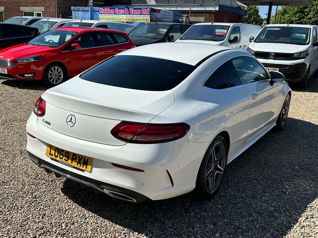Mercedes-Benz C Class 1.5 Mhev Amg Line G-tronic Euro 6 Ss LO69PXM White #5