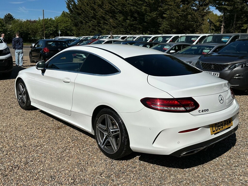 Mercedes-Benz C Class 1.5 Mhev Amg Line G-tronic Euro 6 Ss LO69PXM White #3