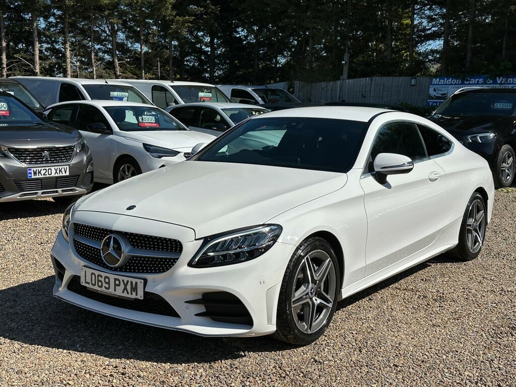 Mercedes-Benz C Class 1.5 Mhev Amg Line G-tronic Euro 6 Ss White