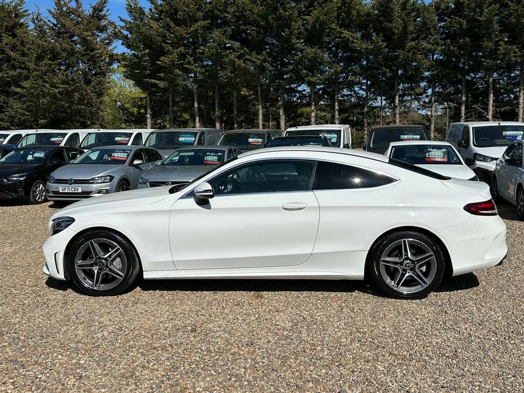 Mercedes-Benz C Class 1.5 Mhev Amg Line G-tronic Euro 6 Ss LO69PXM White #2