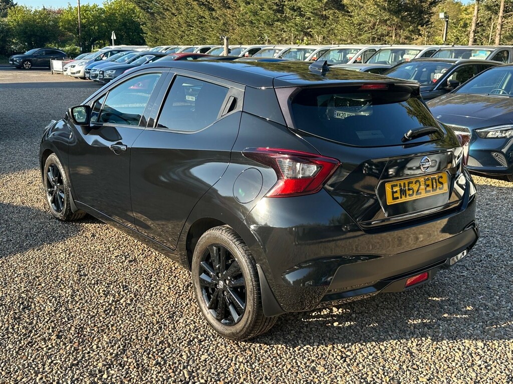 Nissan Micra 1.0 Ig-t N-connecta Euro 6 Ss EM52EDS Black #3
