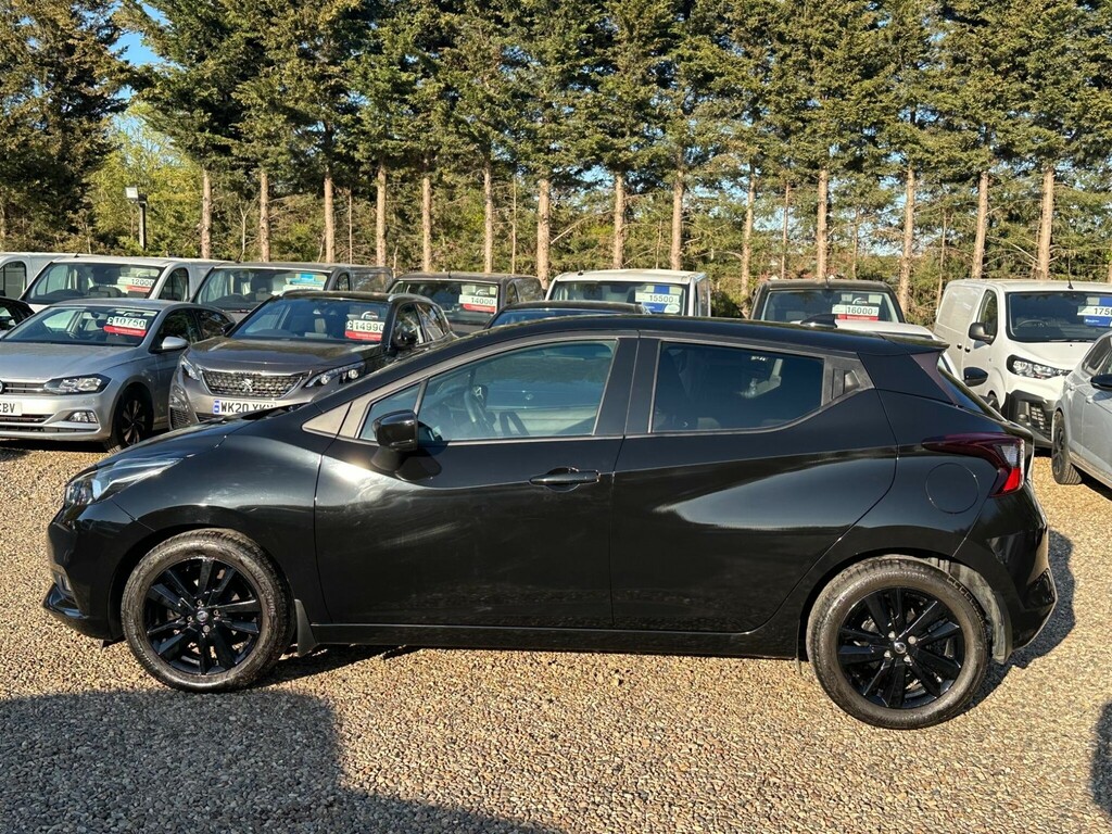 Nissan Micra 1.0 Ig-t N-connecta Euro 6 Ss EM52EDS Black #2
