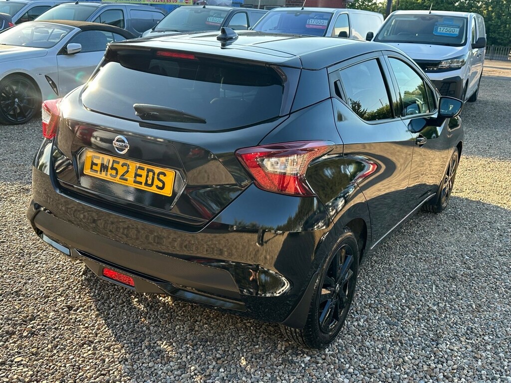 Nissan Micra 1.0 Ig-t N-connecta Euro 6 Ss EM52EDS Black #5