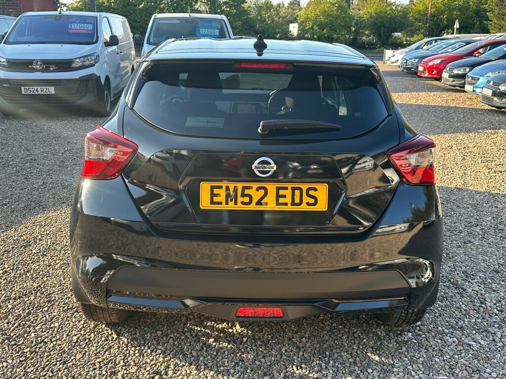 Nissan Micra 1.0 Ig-t N-connecta Euro 6 Ss EM52EDS Black #4