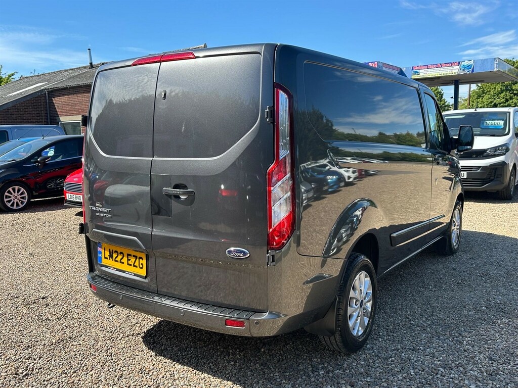 Ford Transit Custom 2.0 280 Ecoblue Limited L1 H1 Euro 6 Ss LM22EZG Grey #5