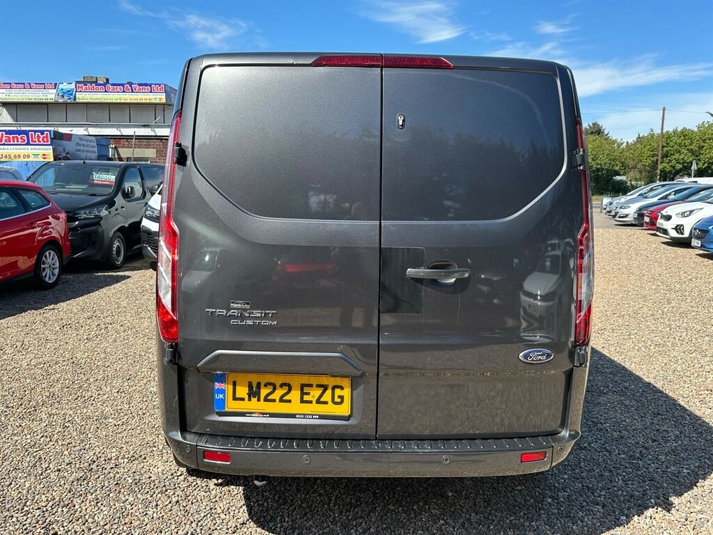 Ford Transit Custom 2.0 280 Ecoblue Limited L1 H1 Euro 6 Ss LM22EZG Grey #4