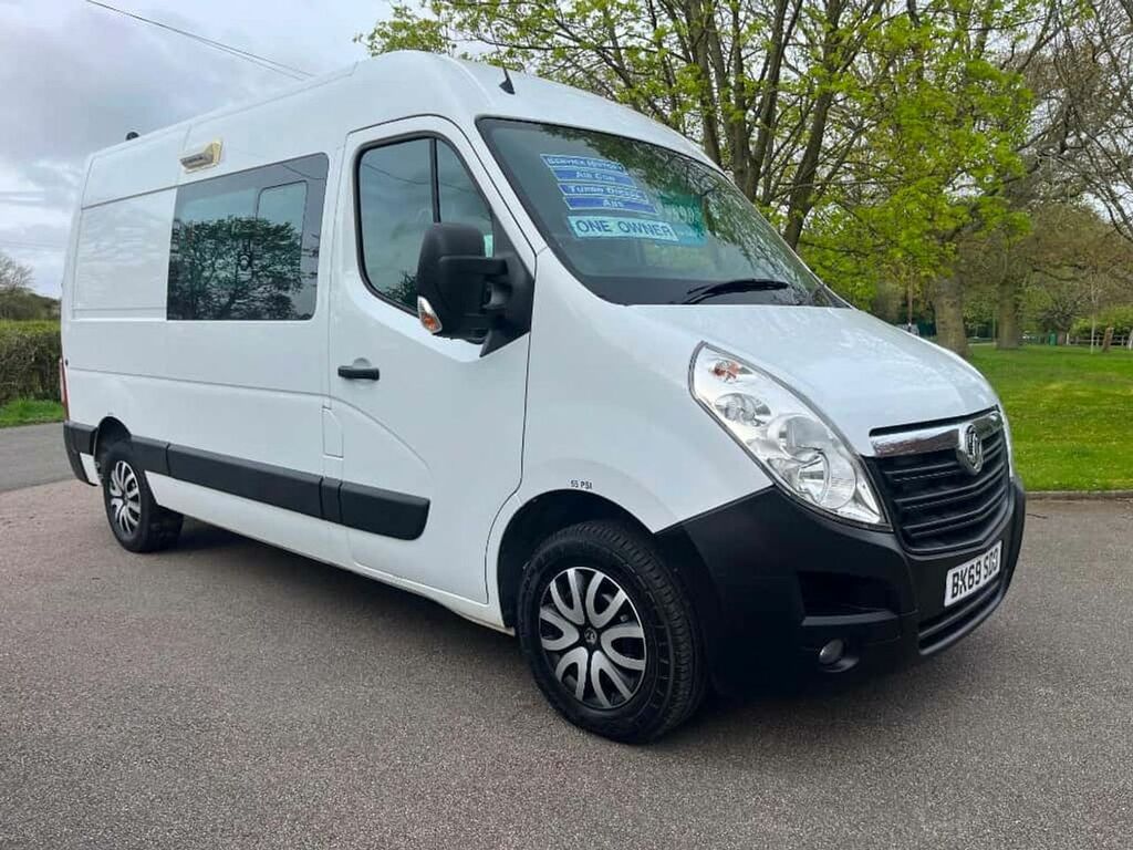 Vauxhall Movano Diesel BK69SDO White #2