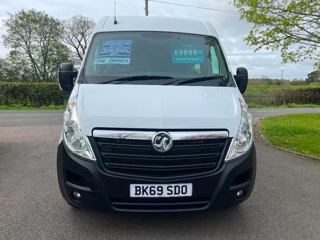Vauxhall Movano Diesel BK69SDO White #6
