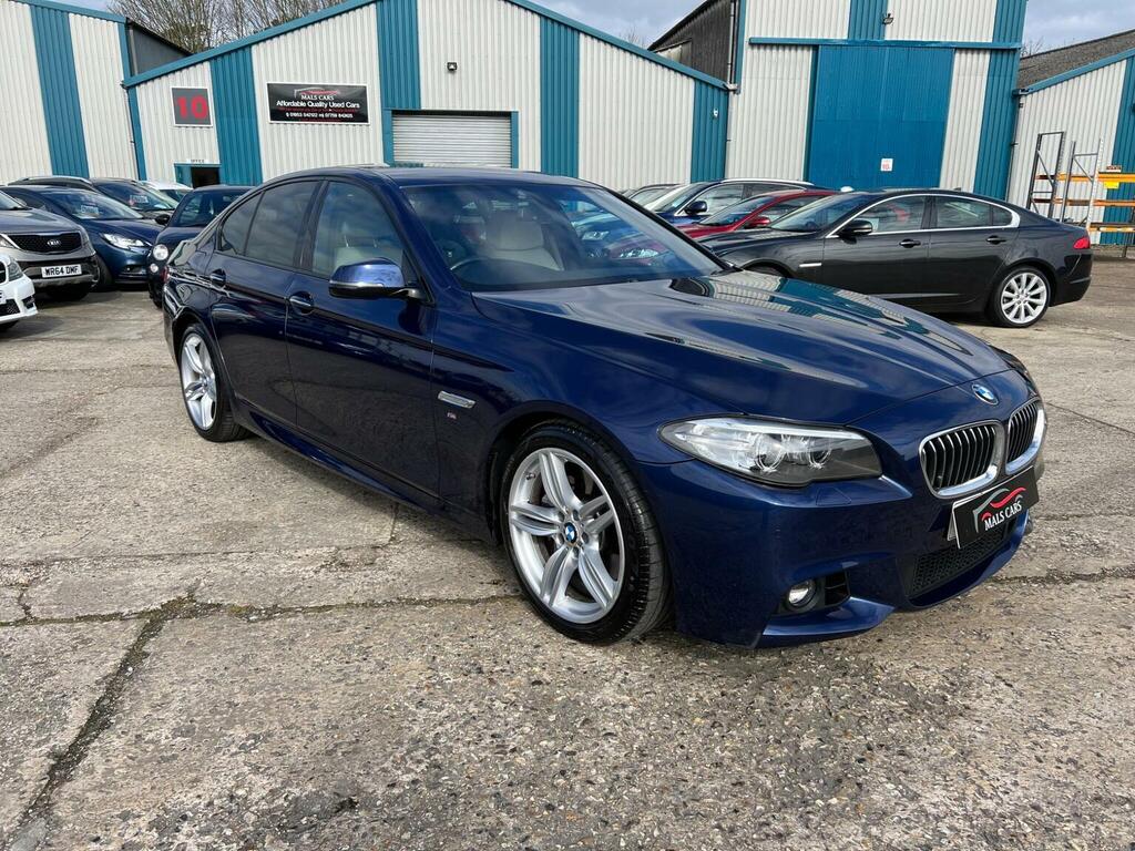 BMW 5 Series Saloon 3.0 530D M Sport Euro 6 Ss 201 Blue