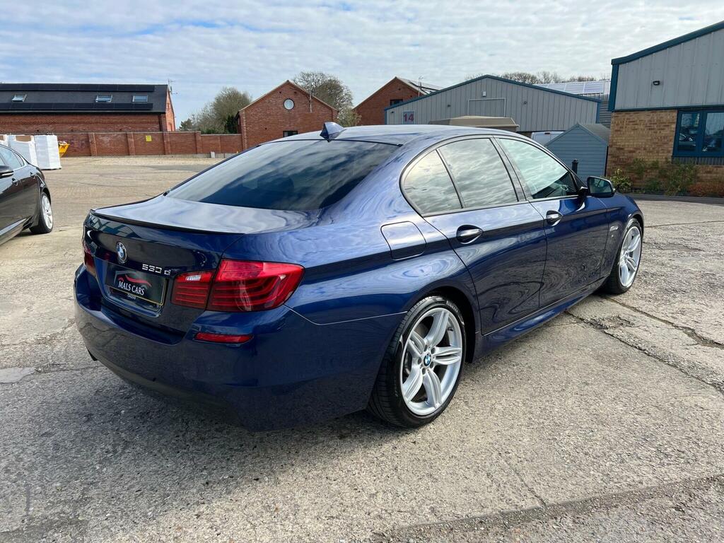 BMW 5 Series Saloon 3.0 530D M Sport Euro 6 Ss 201 VX66OFJ Blue #5